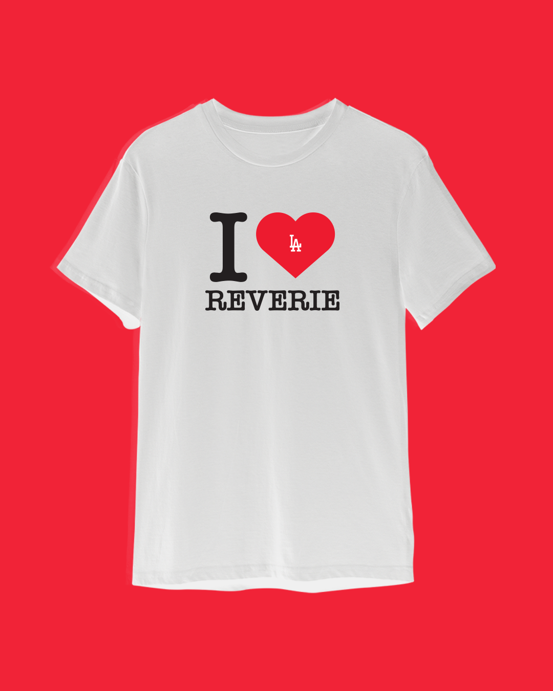 ‘I Love Reverie’ White Shirt